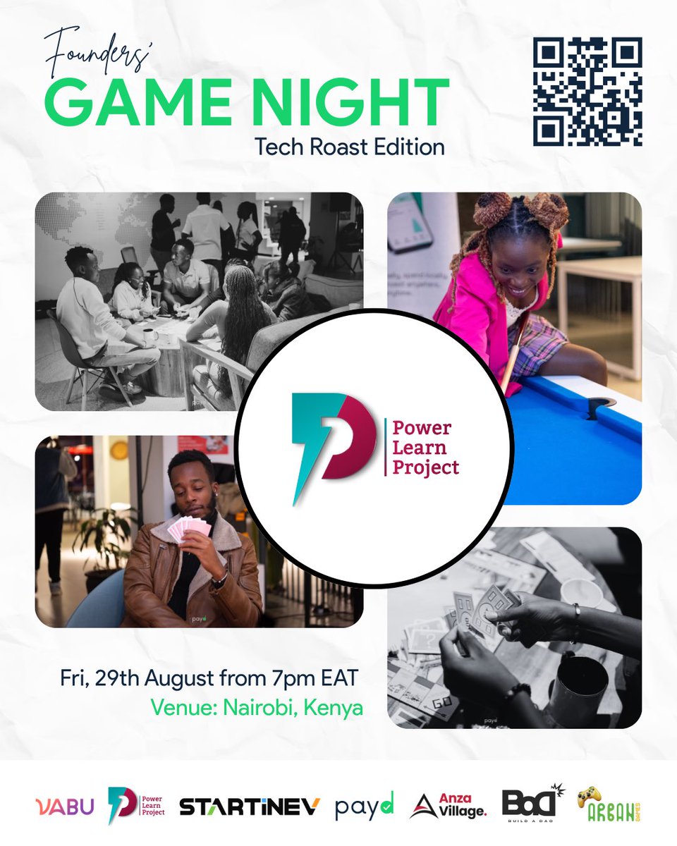 Payd HQ (@paydhq) on Twitter photo Having <a href="/plpcommunity/">Power Learn Project Community</a> at the Founders Game Night #TechRoastEdition
The ultimate tech startup comedy show going down on Aug 29 by <a href="/paydhq/">Payd HQ</a> x <a href="/vabu_app/">Vabu | Events & Experiences</a>
PLP Community members get 10% off! 😎
Tap the link in their bio to join the community & unlock it Having <a href="/plpcommunity/">Power Learn Project Community</a> at the Founders Game Night #TechRoastEdition
The ultimate tech startup comedy show going down on Aug 29 by <a href="/paydhq/">Payd HQ</a> x <a href="/vabu_app/">Vabu | Events & Experiences</a>
PLP Community members get 10% off! 😎
Tap the link in their bio to join the community & unlock it