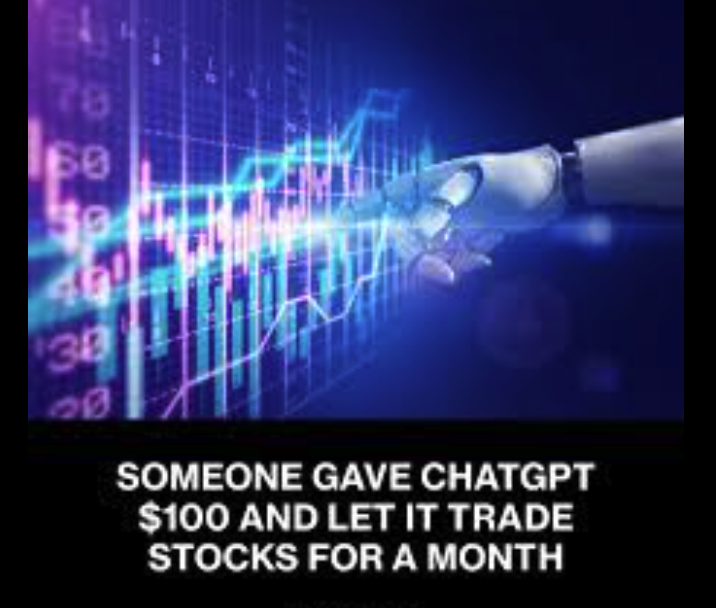 auro_digital's tweet photo. A Redditor gave ChatGPT $100 to pick stocks for 6 months.
In 1 month: +25% return, outperforming the S&amp;P 500. 

Not fully autonomous (daily human input + stop-loss rules), but a glimpse into AI’s investing potential.

Is this the future of stock trading? 

#AI #ChatGPT #Stocks https://t.co/tNkVnDHalU