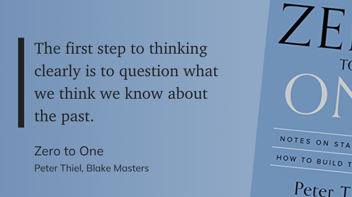 JStoneVB's tweet image. "The first step to thinking clearly is to question what we think we know about the past."