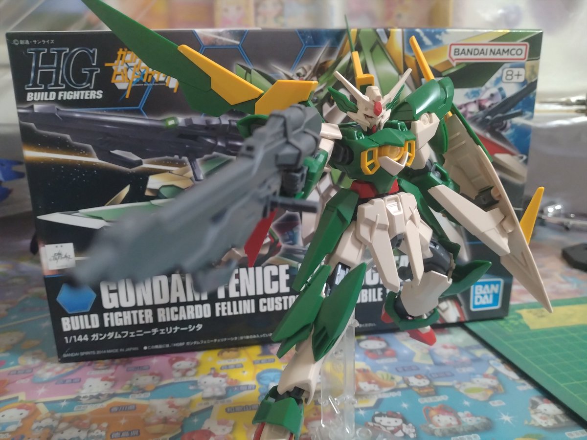 sc1116aerial's tweet photo. HGガンダムフェニーチェリナーシタ素組みできた〜✨バスターライフル大きくて存在感ありますね✨やっぱりウイングはカッコよ🥰
#ガンプラ
#BUILDFIGHTERS
#フェニーチェリナーシタ
#プラモデルライフ https://t.co/OIWhxx8AKd
