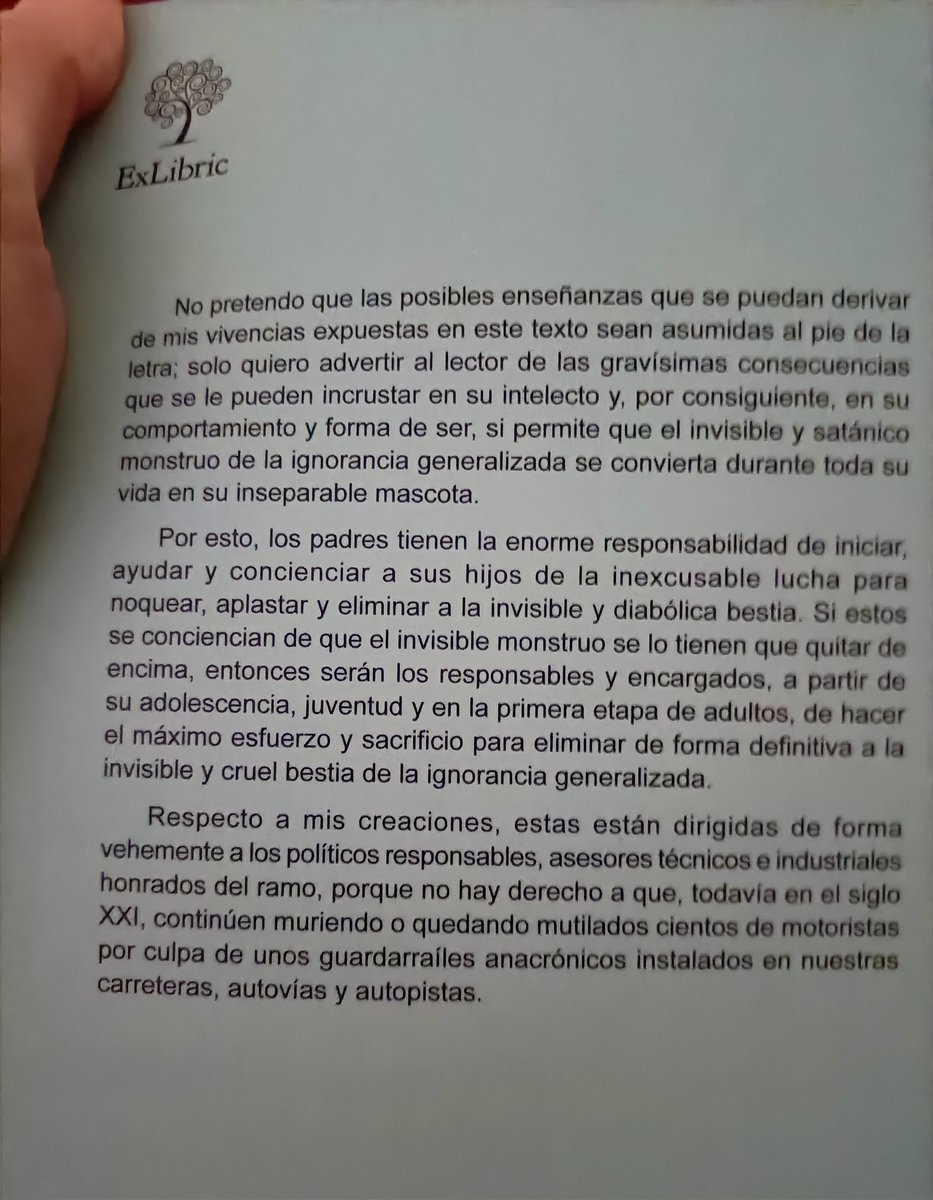 ๐ฌAlbertocinรฉfago๐๏ธ (@vivael7_arte) on Twitter photo Ya me ha llegado el libro de Manuel Buenaรฑo Pastor: "MANU Y FAHD. Vivencias y creaciones de un emigrante andaluz".
Gracias <a href="/ExLibric/">ExLibric | Servicios editoriales</a> por esa labor tan importante para muchรญsimos escritores anรณnimos. Saludos๐๐ป๐๐ป๐๐ป Ya me ha llegado el libro de Manuel Buenaรฑo Pastor: "MANU Y FAHD. Vivencias y creaciones de un emigrante andaluz".
Gracias <a href="/ExLibric/">ExLibric | Servicios editoriales</a> por esa labor tan importante para muchรญsimos escritores anรณnimos. Saludos๐๐ป๐๐ป๐๐ป