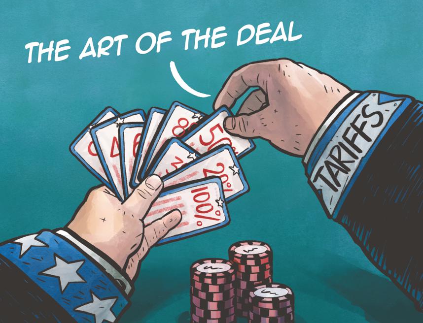 ChinaDaily's tweet image. #OpenComment A #tariff war does not have a victor. Waging a tariff war against the rest of the world will not raise the US&apos; tariff revenues, and cannot help offset the budget deficit increases or create jobs, two stated objectives of the administration. bit.ly/3IWkB7H