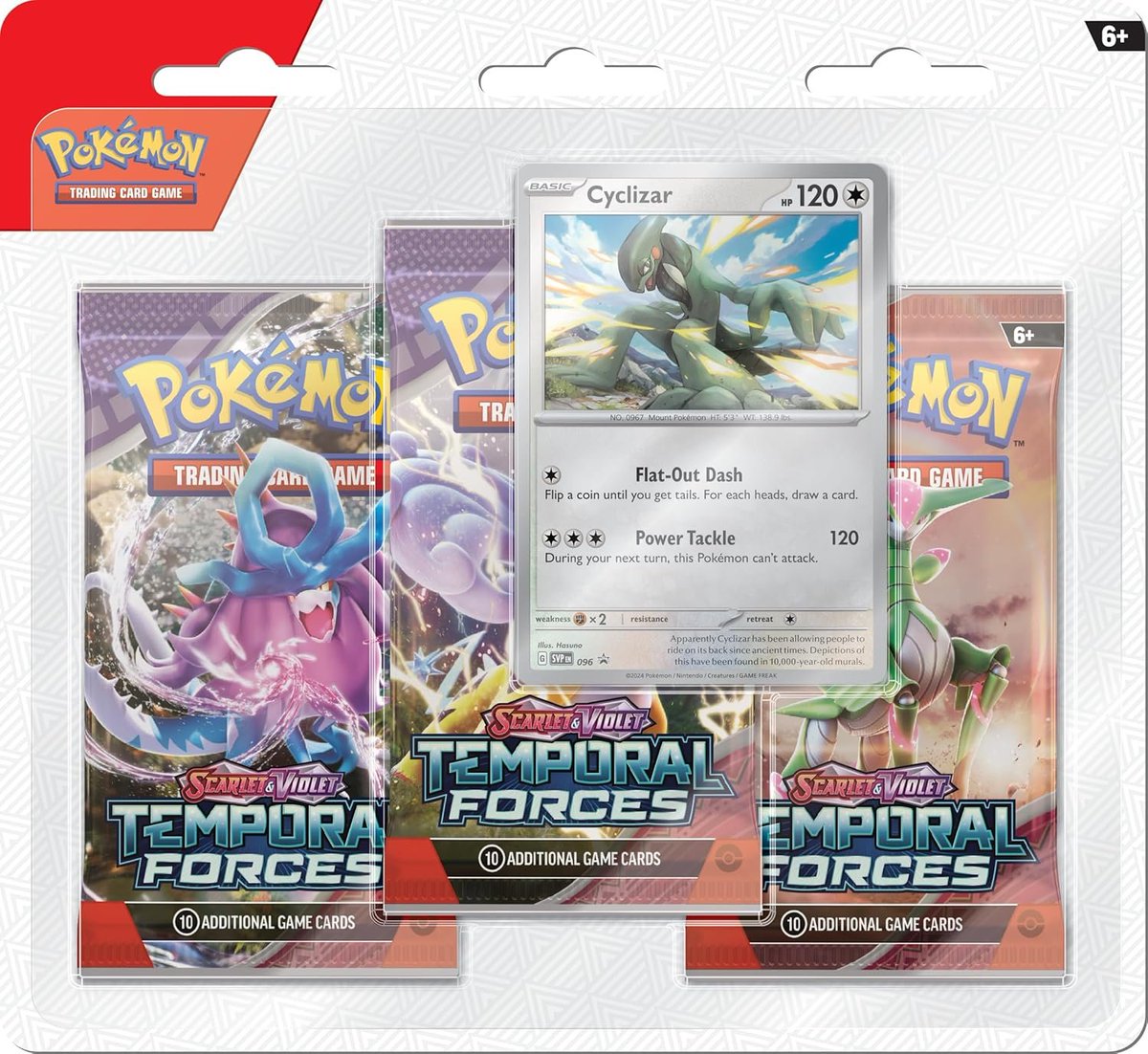 TYPA App | Pop Mart Labubu Restock Alerts & Info (@typa_app) on Twitter photo Pokémon TCG: Scarlet & Violet—Temporal Forces Three-Booster Blister - Random Character - $13.99
amzn.to/4oyP5wS
#PokemonTCG #ad Pokémon TCG: Scarlet & Violet—Temporal Forces Three-Booster Blister - Random Character - $13.99
amzn.to/4oyP5wS
#PokemonTCG #ad