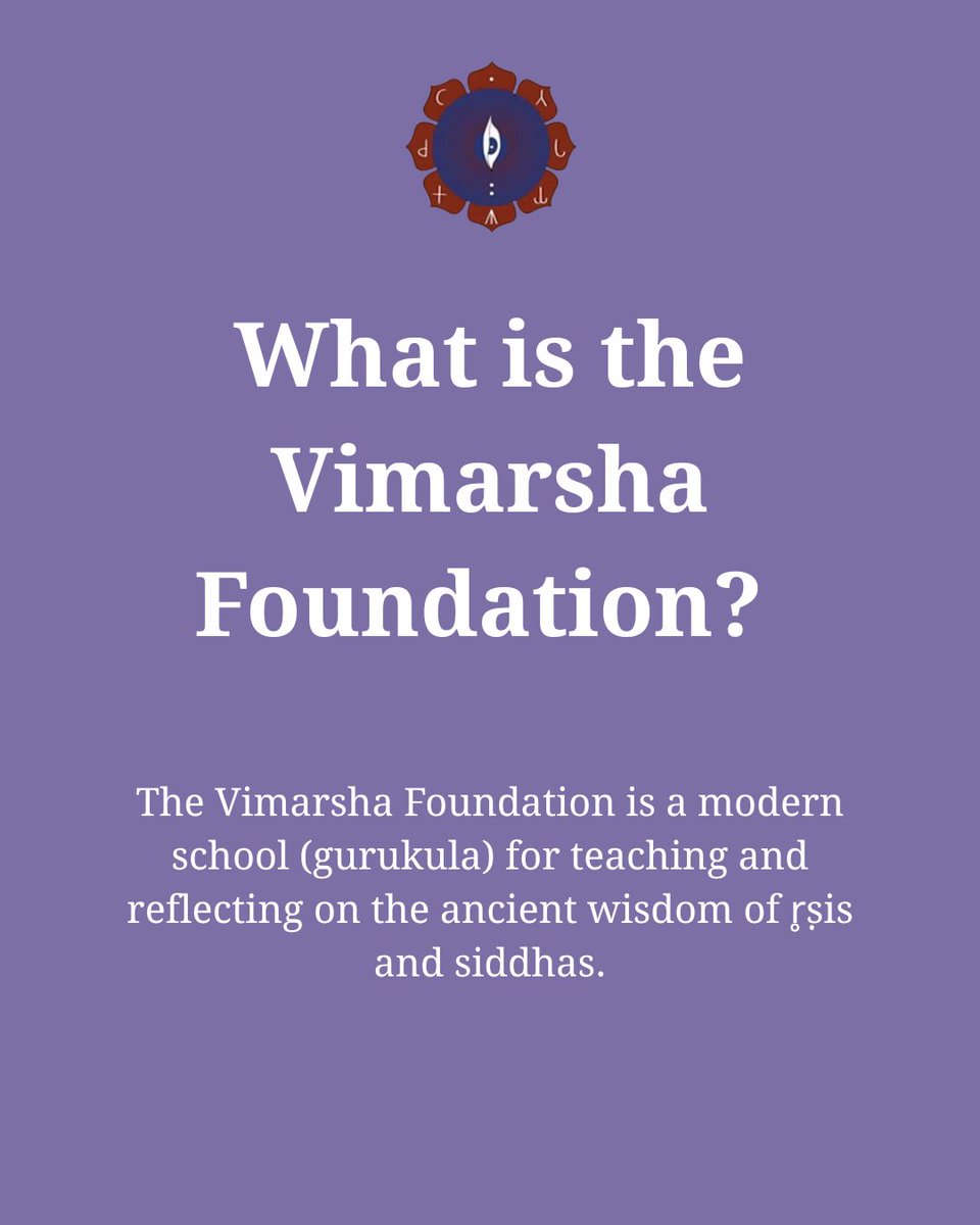 What is the Vimarsha Foundation?

#VimarshaFoundation #Nonprofit  #Gurukula