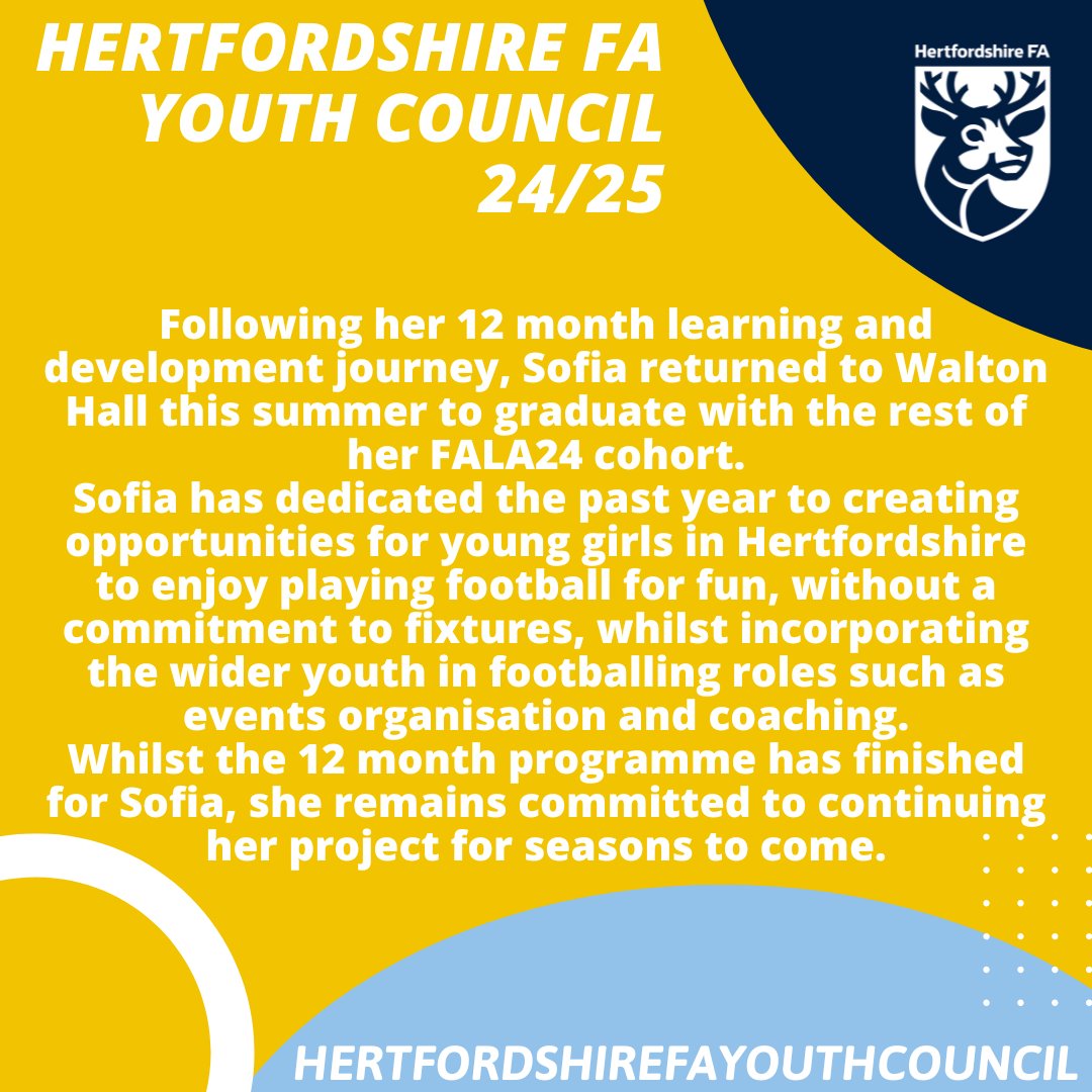 Hertfordshire FA Youth Council tweet media