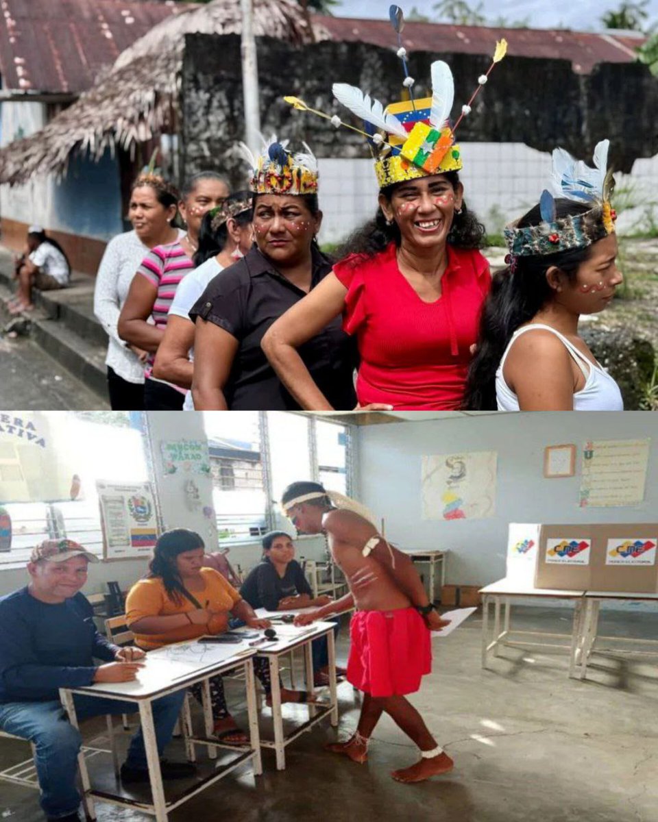 Comando Hugo Chávez (@hugochavezcmdo) on Twitter photo ¡Vibrantes elecciones este domingo 3 de agosto! Los pueblos indígenas, desde sus comunidades y en los Circuitos Comunales, eligieron a sus concejales y concejalas. Con este evento, cerramos de manera virtuosa un período de 12 meses con 7 elecciones.
#CHCh <a href="/NicolasMaduro/">Nicolás Maduro</a> ¡Vibrantes elecciones este domingo 3 de agosto! Los pueblos indígenas, desde sus comunidades y en los Circuitos Comunales, eligieron a sus concejales y concejalas. Con este evento, cerramos de manera virtuosa un período de 12 meses con 7 elecciones.
#CHCh <a href="/NicolasMaduro/">Nicolás Maduro</a>