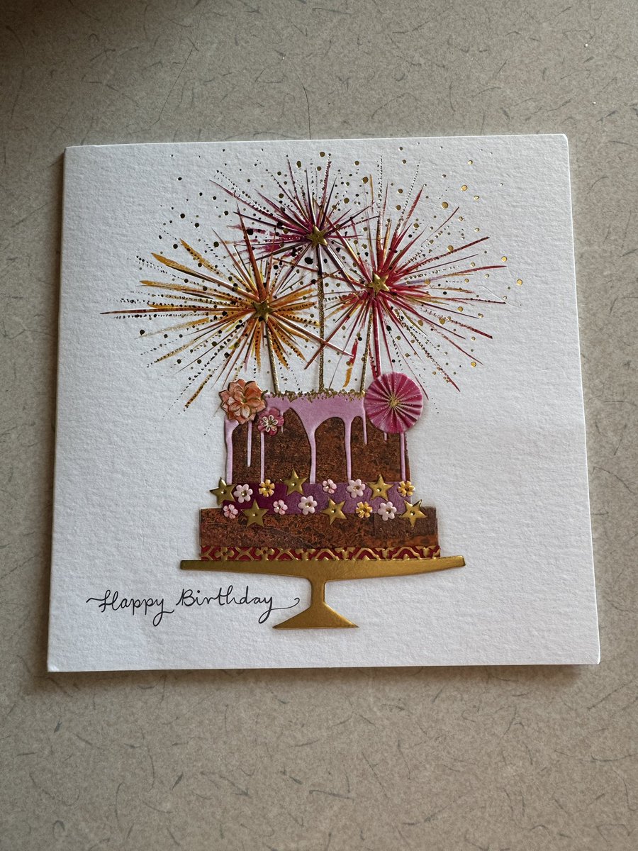 YourSparkleGal's tweet photo. @NoSecretReally   Thank you for the lovely birthday card !  I hope you are enjoying your flowers. https://t.co/ewTPDoKgZa