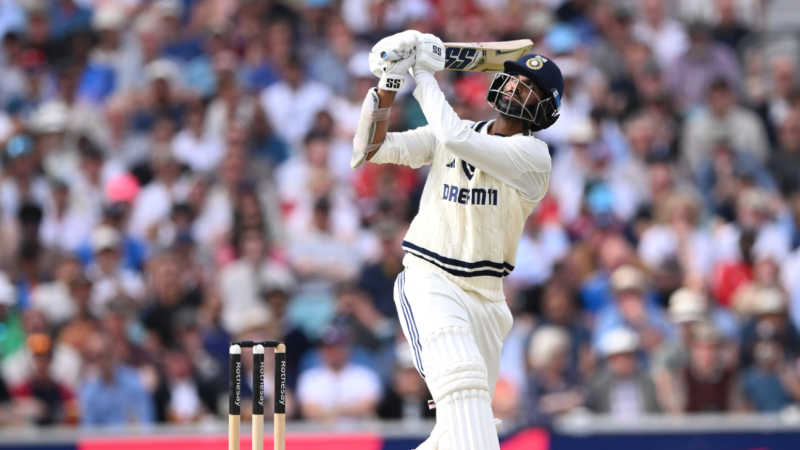 FROM 357/9 TO 396/10 ON DAY 3...!!!

- Washington Sundar's 53(46) is one of the crucial moments in the Oval Test match, from Gabba to Oval, Washi is here to Stay. 👑