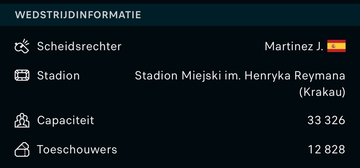 🏟️ Vanwege de oorlog in Oekraïne speelt Shakhtar haar wedstrijden in de Poolse stad Krakau. 🧐

Ook in de Conference League zouden we eerst uit moeten. Er wacht ons op 21 augustus dus een awaytrip naar 🇮🇸Ijsland,🇧🇦Bosnië, 🇬🇷Griekenland of 🇵🇱Polen! #fcutrecht