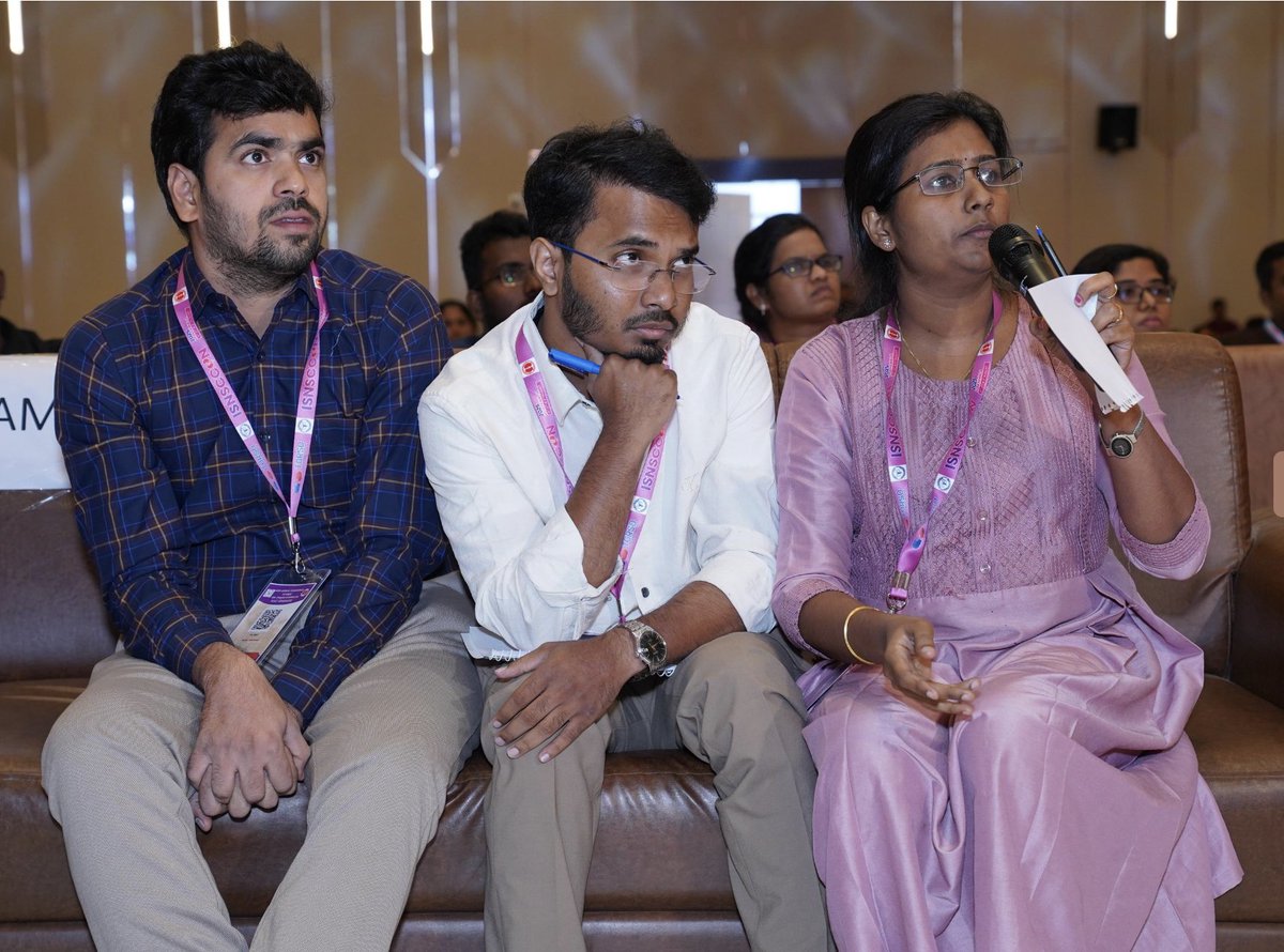Glad to share that myself <a href="/drpriyajohn/">Priya John🇮🇳</a> <a href="/jyothipriyaj/">Dr Jyothipriya Jyothindrakumar,Nephrologist</a> organised #PGQuiz at #ISNSC2025 vijayawada
Diverse questions ,exciting answers, rapid fire 
Lots of learning <a href="/ISNkidneycare/">Int Society of Nephrology</a> <a href="/isn_india/">Indian Society of Nephrology</a>