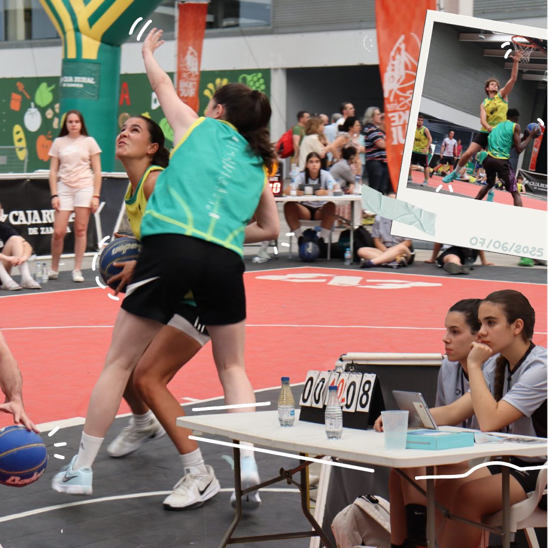 ⚡️El pasado 7 de junio el 3x3 Street Basket Tour hizo parada en Zamora, con una gran jornada de baloncesto en el recinto ferial IFEZA🏀

¡Gracias a todos los que formasteis parte de este día!🫶

#3x3SBT2025 #3x3SB5Zamora
