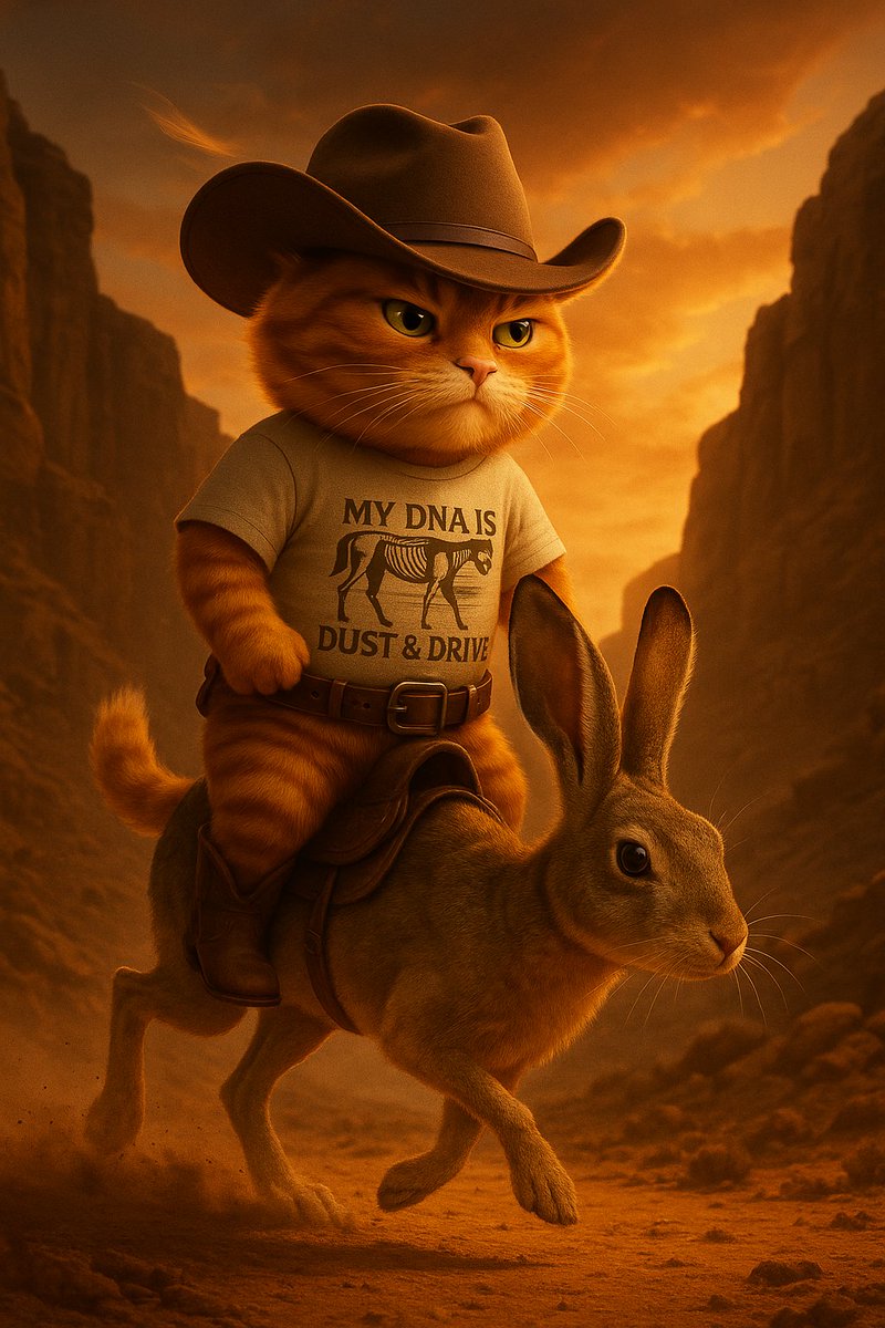 designdelight24's tweet image. Cowboy Cat Shirt is trending.
The only tee tough enough for dust, drive &amp;amp; destiny.
⏳ Limited run.
Worn by legends (and cats).
🛒 designdelightstudio.myshopify.com/products/my-dn…
Tap to ride.
#CowboyCore #WesternWear #CatTok #DustAndDrive #PetStyle #MrFishy #DesertAesthetic #GraphicTee #UnisexStyle