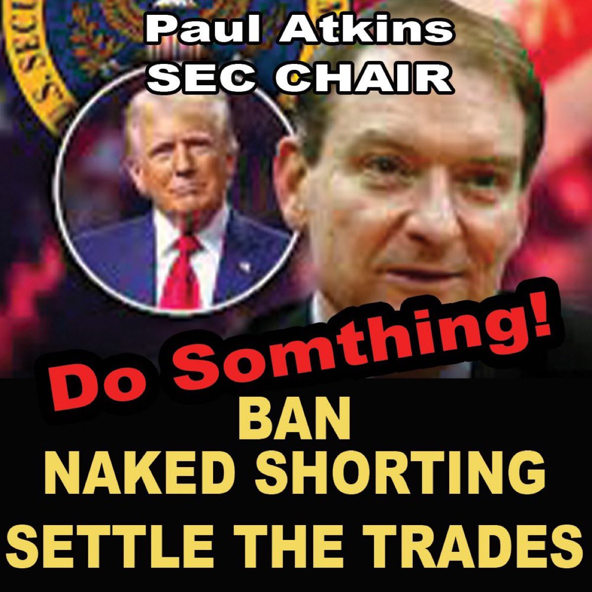 G (@hamnakedshorts) on Twitter photo $FNR $GBUX $GTII $MTEN $NRGV $CVM $NWBO $QNTM $KODK $BB
The 20th Time we put a truck at the front door of the SEC
Will post the date if you want to go see it Disgrace they allow crooks to Rob all Investors <a href="/SECPaulSAtkins/">Paul Atkins</a> $FNR $GBUX $GTII $MTEN $NRGV $CVM $NWBO $QNTM $KODK $BB
The 20th Time we put a truck at the front door of the SEC
Will post the date if you want to go see it Disgrace they allow crooks to Rob all Investors <a href="/SECPaulSAtkins/">Paul Atkins</a>