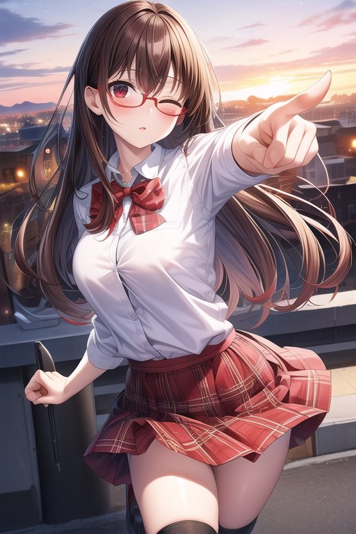 こんばんわ❣️月曜おつかれ様でした😆
暑かったし、遅くなり疲れました😓
帰ったらシャワーして休みたいと思います🥱
それでは、おやすみなさい⭐

のぞみ
『おつかれ様でした❣️』
『ほら、シャキッとしましょう👉🏻』
#AIart 
#AIイラスト