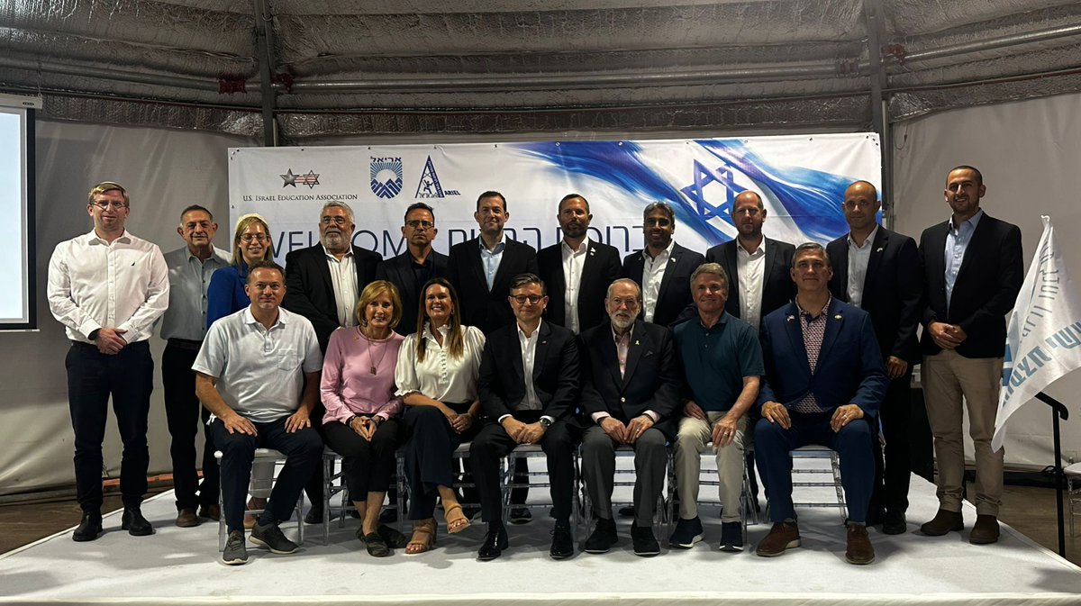 Amichai Stein (@amichaistein1) on Twitter photo 🚨 U.S. <a href="/SpeakerJohnson/">Speaker Mike Johnson</a> visited Judea and Samaria, and the city of Ariel, marking the first-ever visit by a House Speaker to the region.
🚨 The visit was organized by the Yesha Council. During his visit, Johnson met with senior Yesha Council officials, including Chairman Israel 🚨 U.S. <a href="/SpeakerJohnson/">Speaker Mike Johnson</a> visited Judea and Samaria, and the city of Ariel, marking the first-ever visit by a House Speaker to the region.
🚨 The visit was organized by the Yesha Council. During his visit, Johnson met with senior Yesha Council officials, including Chairman Israel