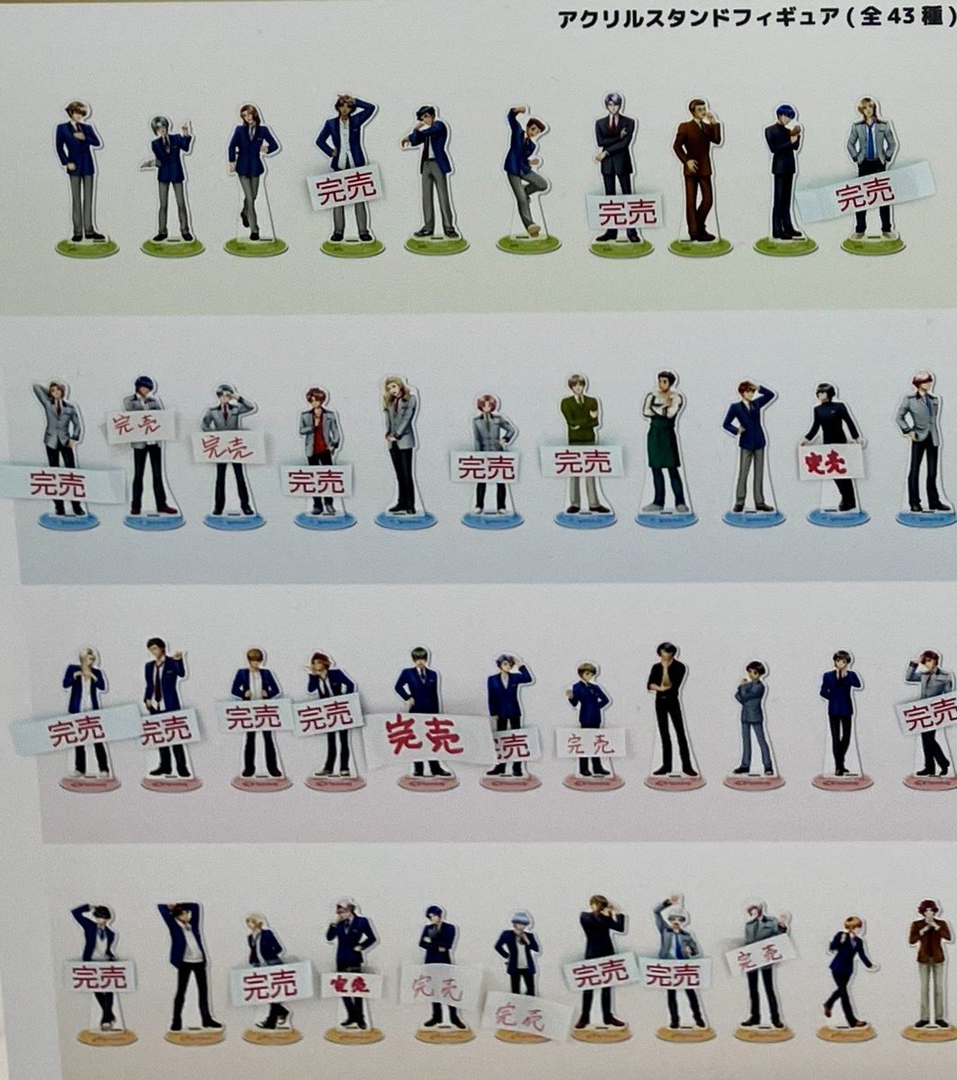 #ときめきメモリアル Girl’s Side 20周年
記念展 COME BACK STORE
8/4(月)時点でのグッズ完売状況①
をお知らせいたします。
再入荷は未定となります。