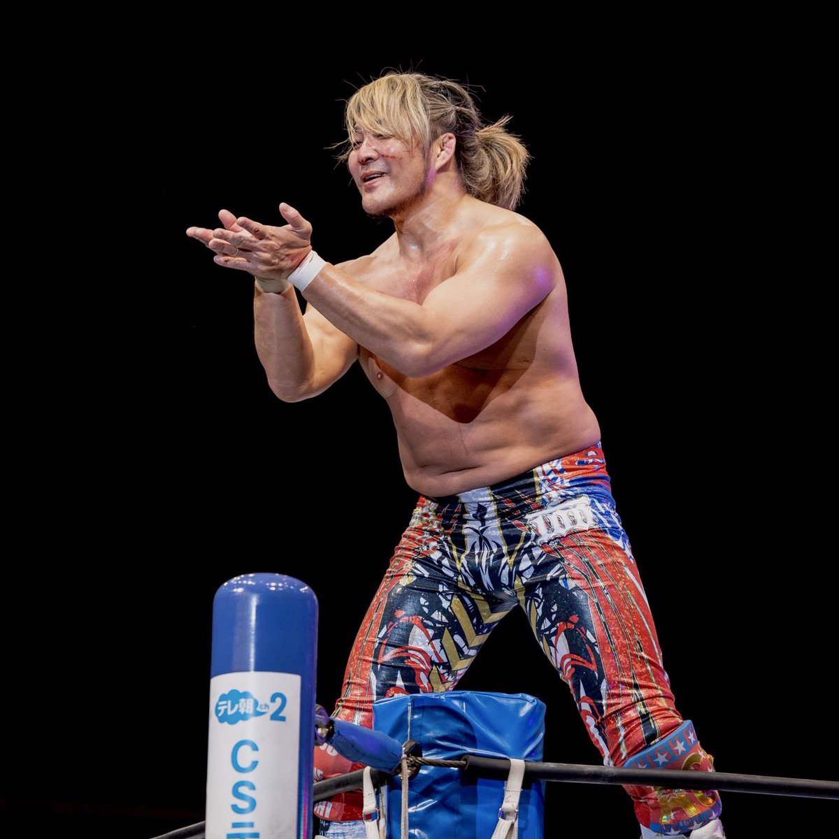 hrmk6105's tweet photo. 20250803 福岡国際センター

いとおしいなぁ🥰

#G1CLIMAX35
#njpw
#棚橋弘至 https://t.co/p6b9cesSzu