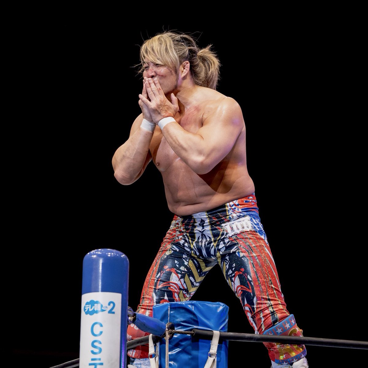 hrmk6105's tweet photo. 20250803 福岡国際センター

いとおしいなぁ🥰

#G1CLIMAX35
#njpw
#棚橋弘至 https://t.co/p6b9cesSzu