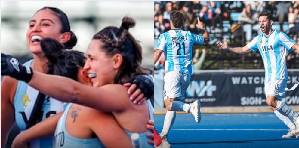 ARGENTINA ARRASÓ EN LA COPA PANAMERICANA: LAS LEONAS Y LOS LEONES SE CONSAGRARON CAMPEONES

La Selección Argentina de hockey vivió una jornada histórica en Montevideo al quedarse con ambos títulos de la Copa Panamericana 2025, en las ramas femenina y masculina. Las Leonas