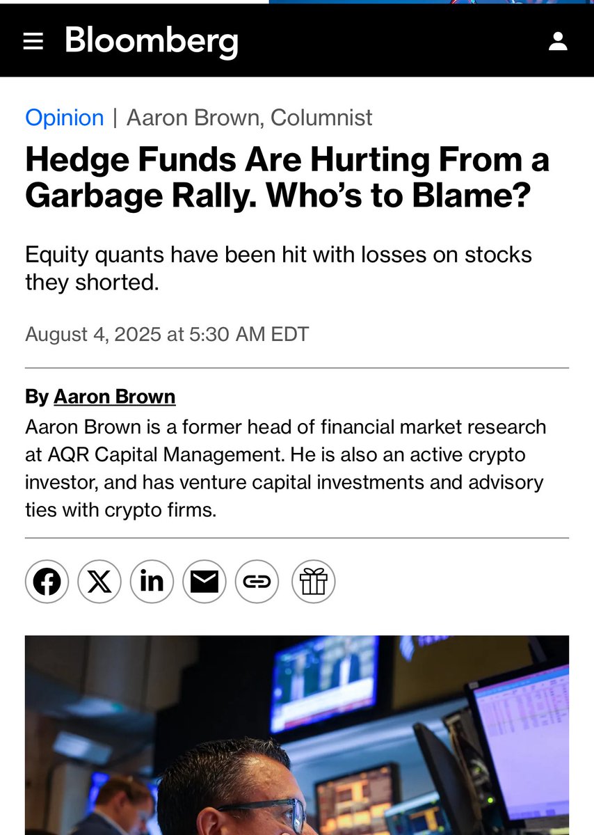 Something funny was going on with garbage stocks in July 2025
