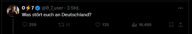 Fängt mit A an und hört mit uslenders auf