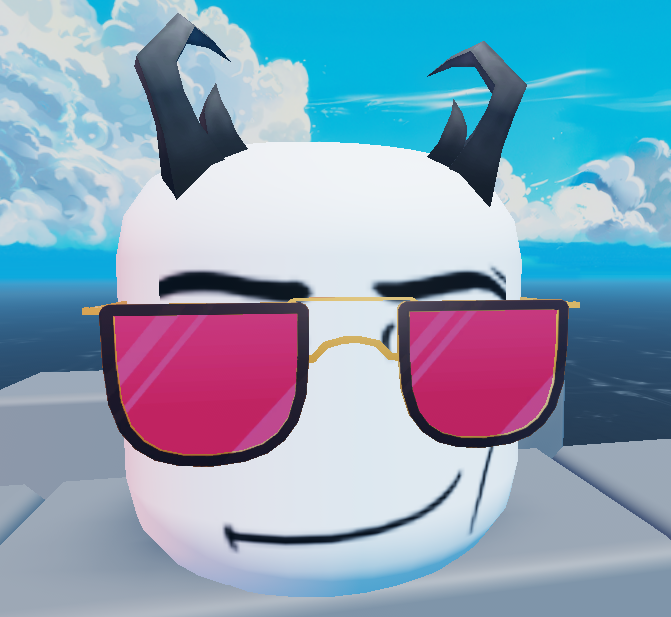 Stequxr's tweet photo. Comms are now open
more info on my discord portfolio server https://t.co/Ai9oWEPQlR

some color changeable horns and flatshaded glasses I made
#roblox #RobloxDev #3d #Blender #3dmodeling https://t.co/O4XBSwafSY