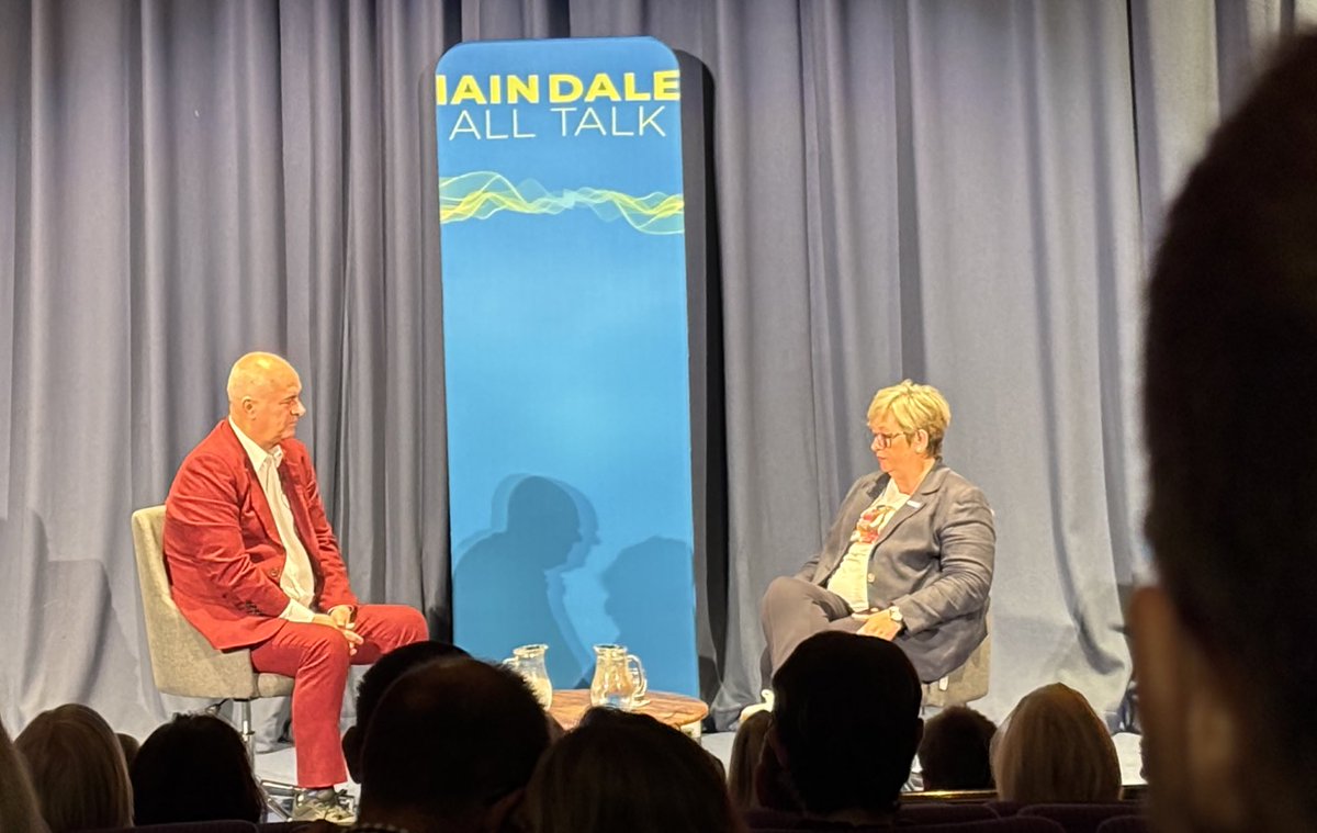 The inimitable, indomitable <a href="/joannaccherry/">Joanna Cherry KC</a> in conversation with <a href="/IainDale/">Iain Dale</a> - Kate Forbes standing down is a “disaster” for SNP she says, describing her as a woman of integrity