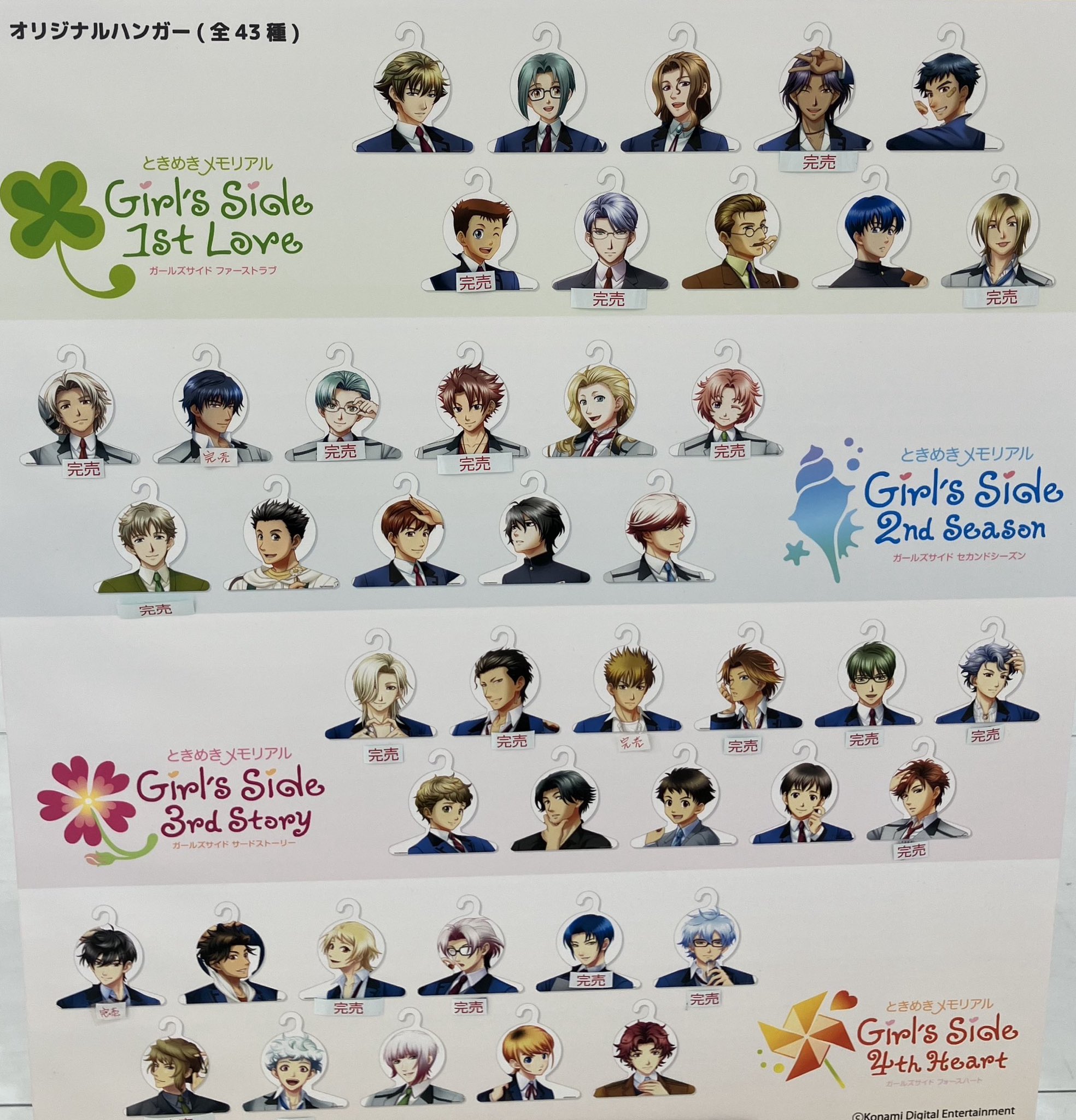 ときメモ 20周年 記念展 はばたき市 ダイカットステッカー シール 不二山嵐 ときメモ 20周年 記念展 はばたき市 ダイカットステッカー