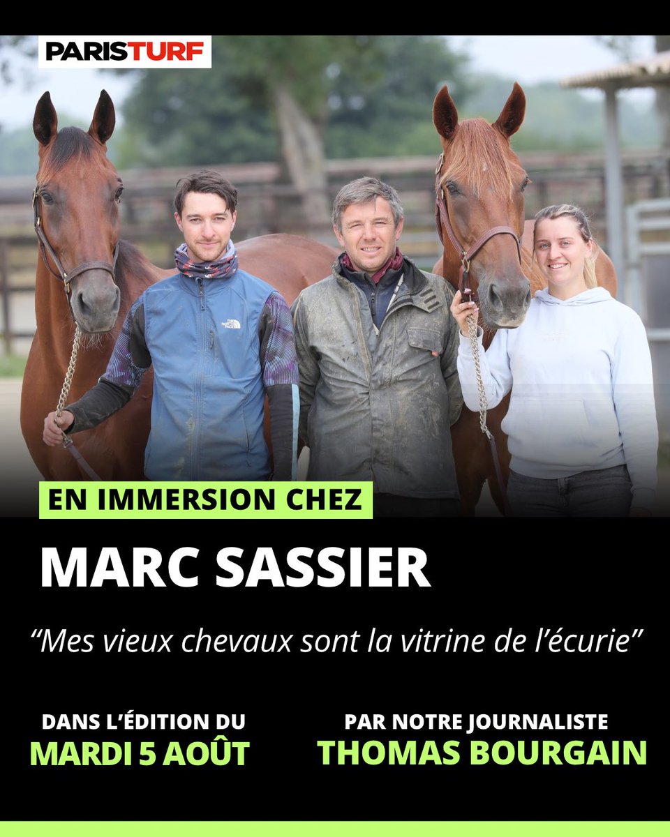 🗞️Dans l’édition de demain 👀

Notre journaliste Thomas Bourgain <a href="/TurfThom/">Thomas Bourgain</a> s’est rendu chez Marc Sassier <a href="/ecuriesassier/">Ecurie Sassier</a> pour un #grandreportage ➡️ à retrouver en page 2 📌

📷 <a href="/briensphoto/">Jean Charles Briens</a>