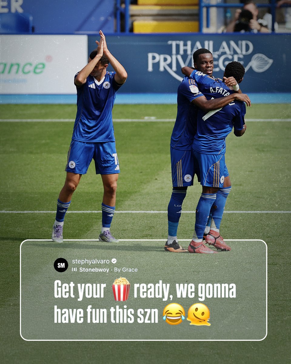 Leicester City tweet media