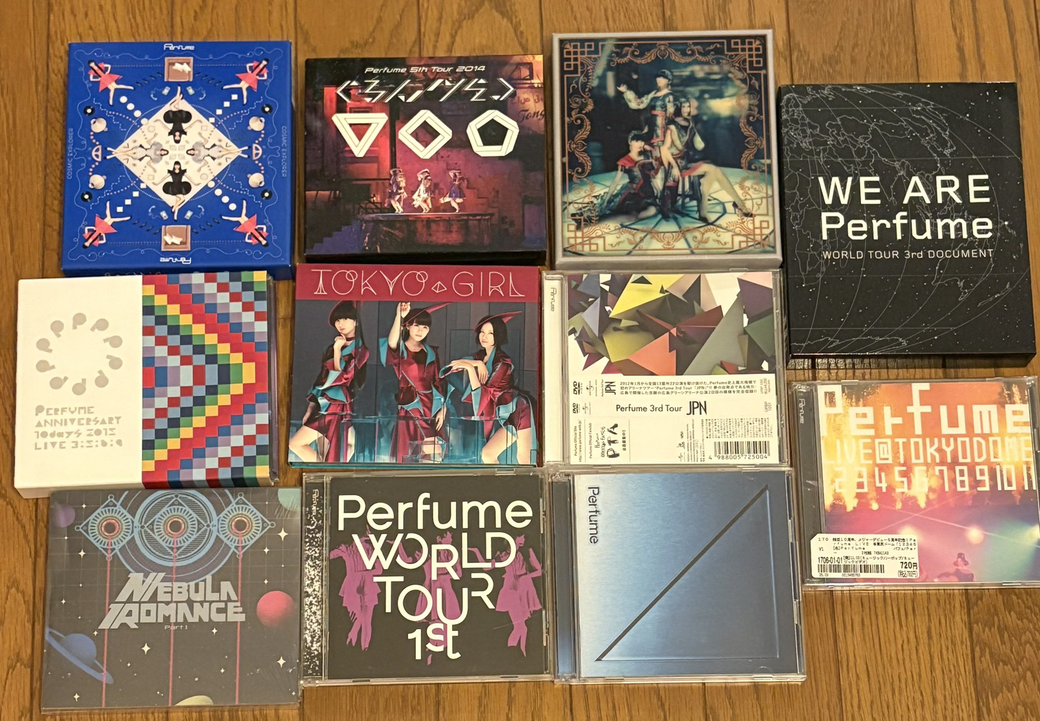 美品★Perfume アルバムCD会報もろもろ  50点以上 まとめ売り はろ〜👾👽DOME② on X: 