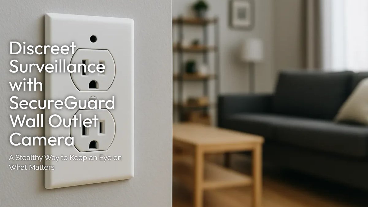 🔌📹📶 Looking for a discreet way to keep an eye on things at home or in the office? spygearco.com/articles/secur…

#HiddenCamera #WiFiSurveillance #SmartHomeSecurity