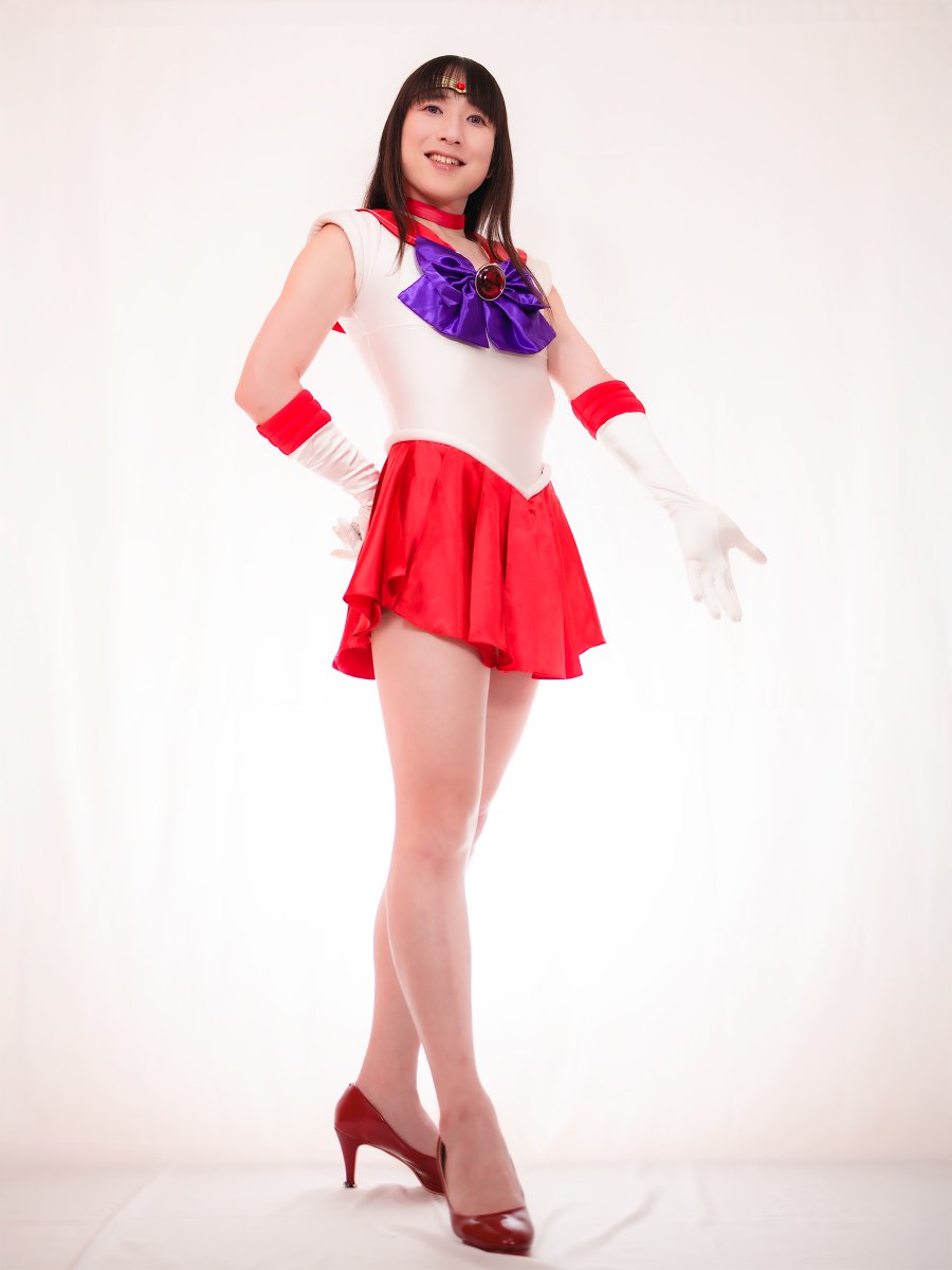 美少女戦士セーラームーン セーラーマーズのコスプレ 広角レンズの