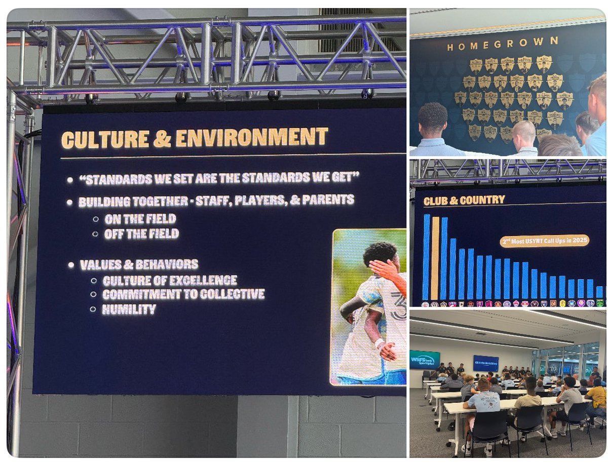 “The standards we set are the standards we get.”

That Iain Munro  line hits home—on the field and in the real estate built environment.

Culture. Excellence. Intentional design.
Love what the <a href="/PhilaUnion/">Philadelphia Union</a> is building.