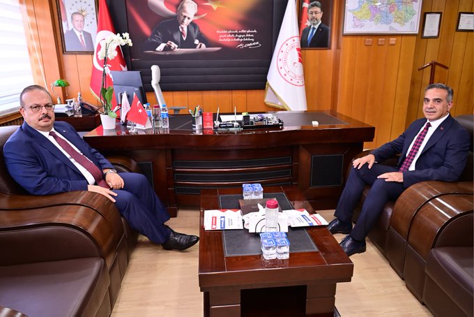 Vali Canbolat, İl Tarım ve Orman Müdürü ile Görüştü