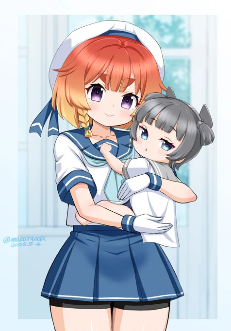 #艦隊これくしょん #艦これ #択捉 抱っこ