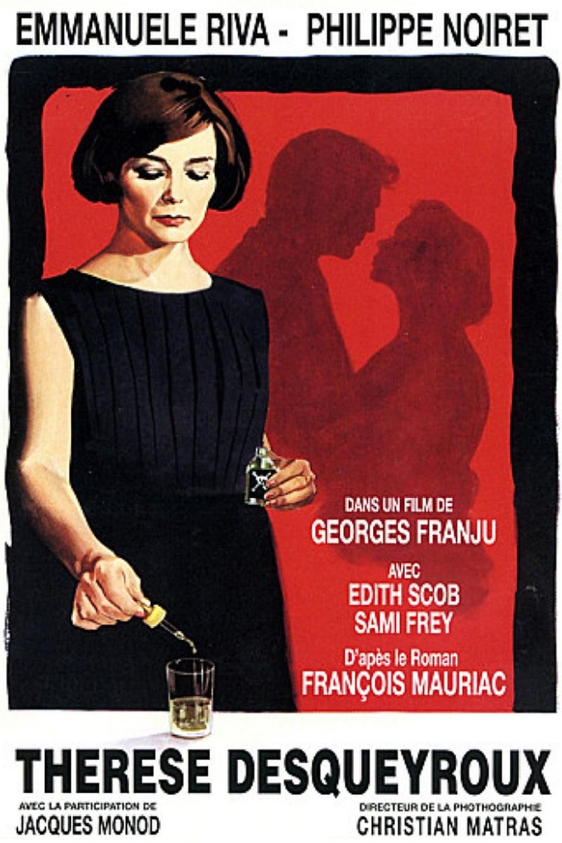 loucinefil's tweet image. Découvrez la critique de THERESE DESQUEYROUX (1962) sur le site loucinefil.com/therese-desque…
#theresedesqueyroux #georgesfranju #frnaçoismauriac  #emmanuelleriva #philippenoiret #edithscob #samifrey #drame #bourgeois #poison #calme #mariage #conventions #colombes #liberté #nonlieu