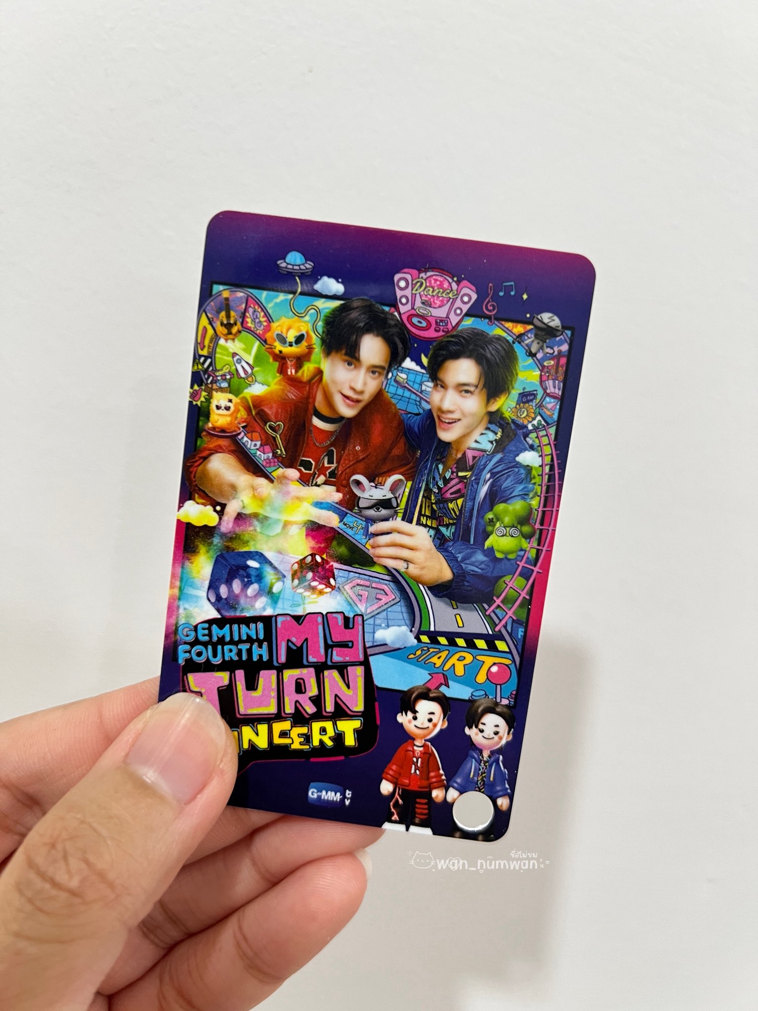 GEMINI FOURTH RUNTHEWORLD サイン入カードfourth GEMINI FOURTH COLLECTIBLE RANDOM CARD | GEMINI FOURTH RUN
