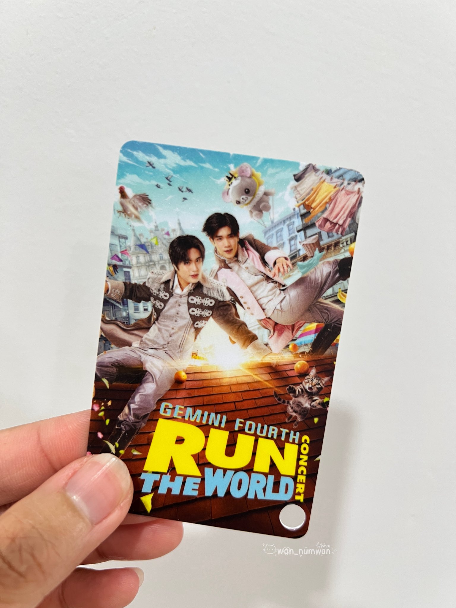 GEMINI FOURTH RUNTHEWORLD サイン入カードfourth GEMINI FOURTH COLLECTIBLE RANDOM CARD | GEMINI FOURTH RUN