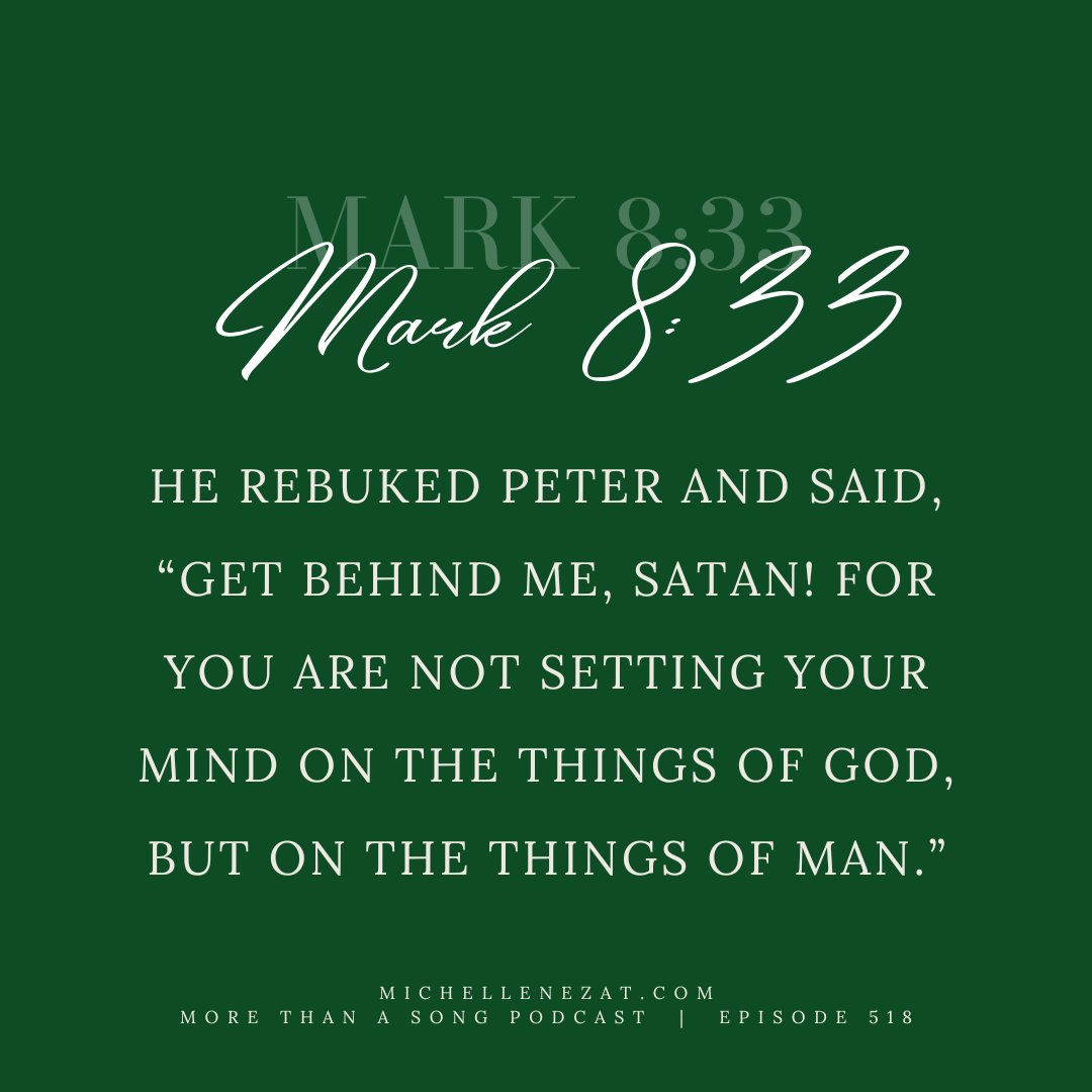 michellenezat's tweet image. 🔥 “Devil, get behind me…” 🔥

What did Jesus mean by this? And how can I make sure I'm not unknowingly standing in the way of God’s plan?

🎧 Listen now: michellenezat.com/518
📥 Grab the free episode guide: michellenezat.com/518download