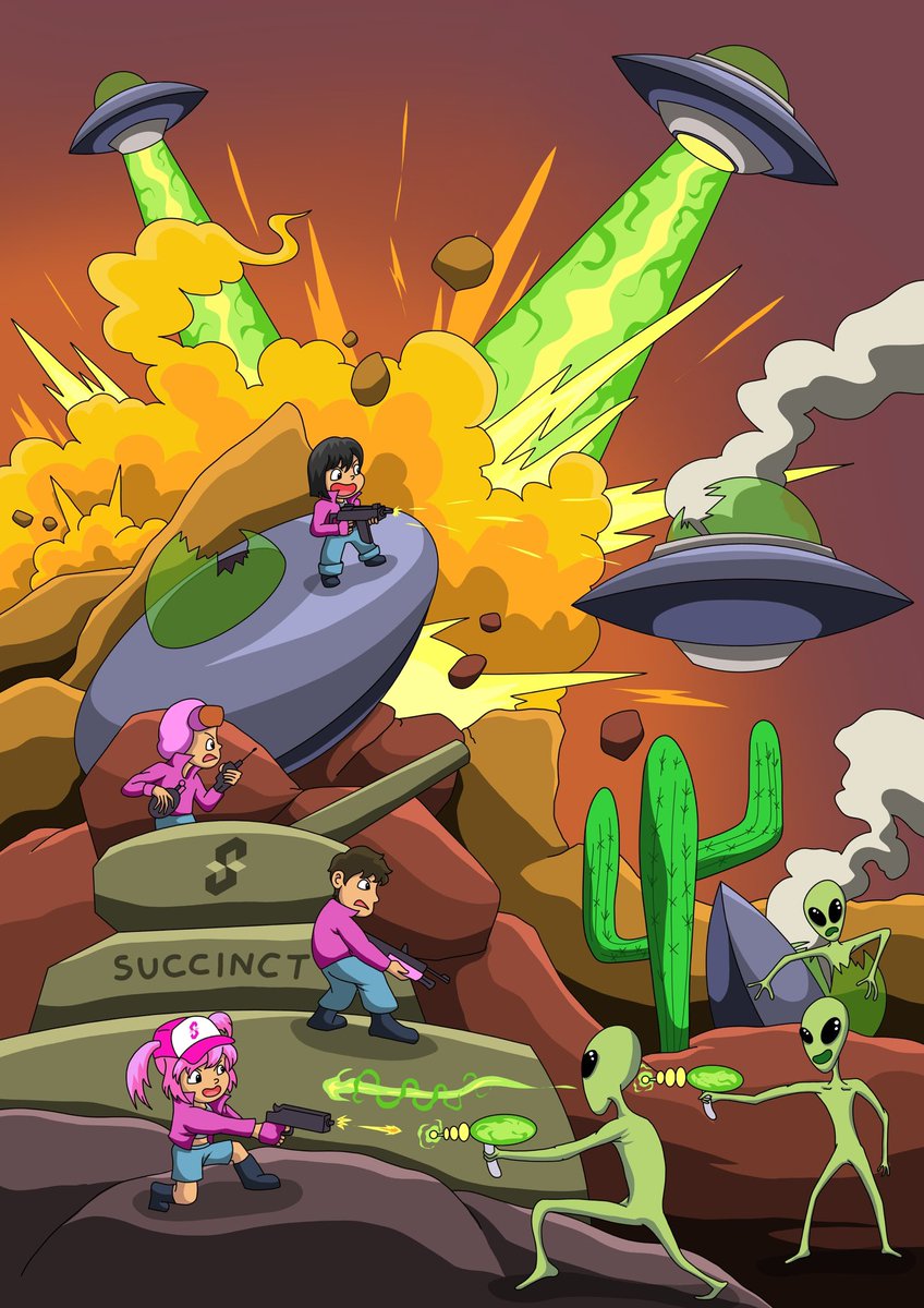 A L I E N 👽

<a href="/SuccinctLabs/">Succinct</a> 
$PROVE WITH US

#succinct