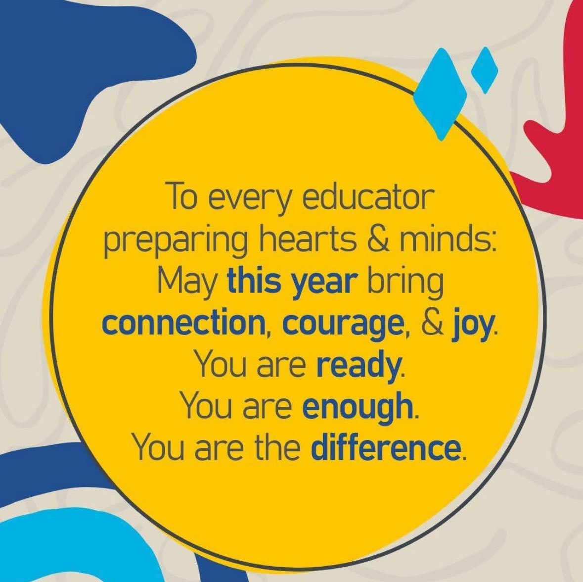 Wishing all educators a wonderful start to 2025-26! #educator #principal #2025-26