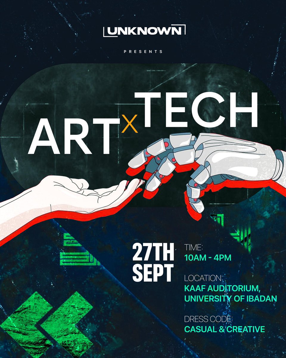 unknownthebrand's tweet image. Where Imagination Meets Innovation
Step into the future of creativity at Art × Tech – a collision of colors, code, sound, and soul.
Panels. Exhibits. Experiences.
🚨 Tickets are live now – don’t miss it!
🎟️ [Grab yours here: bit.ly/artxtechcon

#ArtXTech #CreativeSummit