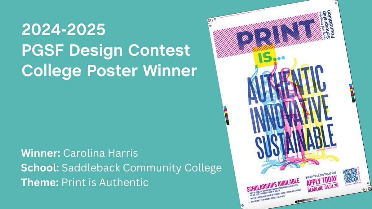Print & Graphics Scholarship Foundation tweet media