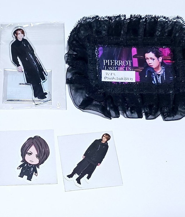 PIERROT アイジ ANDROGYNOS ラッフルくじ 10点 アクスタ おすし@お取引 on X: