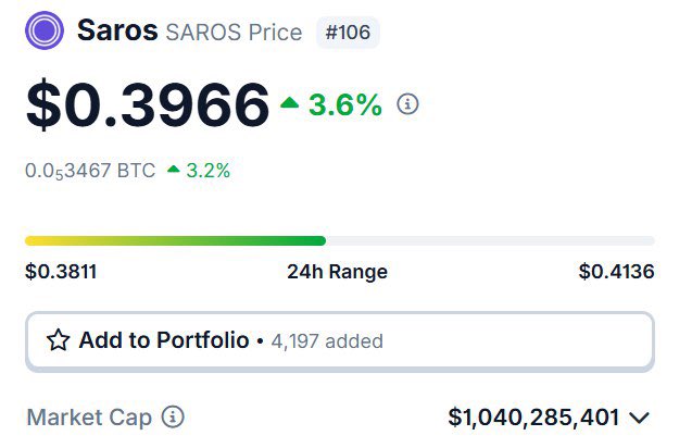 Pay attention to our utility bags that started recovering earliest with ETH.

They’ll run the hardest before ETH hits a new ATH.

Pay attention to #M87
Pay attention to $ANYONE
Pay attention to $KTA
Pay attention to $SAROS

I don’t know if I’m missing any more 🤔 shill me 👇