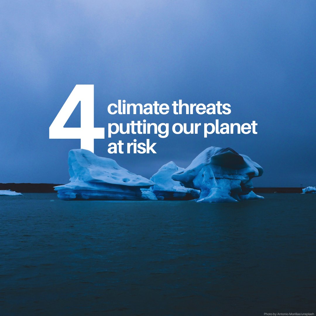 From ancient microbes in melting glaciers to toxic pollutants from floods, climate change is altering ecosystems &amp; exposing communities.

The world must act to protect people, nature, &amp; economies.

<a href="/UN_News_Centre/">UN News</a> shares insights from the recent #FrontiersReport: