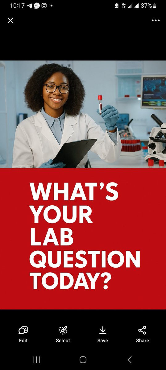 giftnwodo5's tweet image. What&apos;s your lab question today?

#LabTest #EarlyDiagonsis #Healthcare