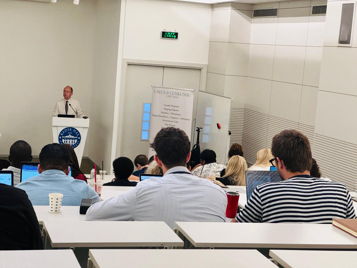 Bogdan Aurescu (@bogdanaurescu) on Twitter photo Honored to speak today in #Istanbul on the most recent developments on sea-level rise in international law, especially at #ICJ in the recent Advisory Opinion on #ClimateChange & #ILC, at International Law of the Sea Summer Academy organized by <a href="/khasedutr/">Kadir Has Üniversitesi</a> Faculty of Law & <a href="/NUS_CIL/">NUS Centre for International Law</a> Honored to speak today in #Istanbul on the most recent developments on sea-level rise in international law, especially at #ICJ in the recent Advisory Opinion on #ClimateChange & #ILC, at International Law of the Sea Summer Academy organized by <a href="/khasedutr/">Kadir Has Üniversitesi</a> Faculty of Law & <a href="/NUS_CIL/">NUS Centre for International Law</a>