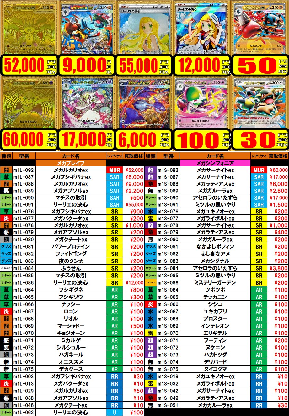 メロコ　キバナ等PSA9 まとめ売り4枚 Clove Base なんば買取センター on X